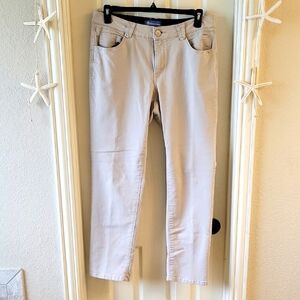 Democracy Women's Light Beige/tan Straight Leg Jeans